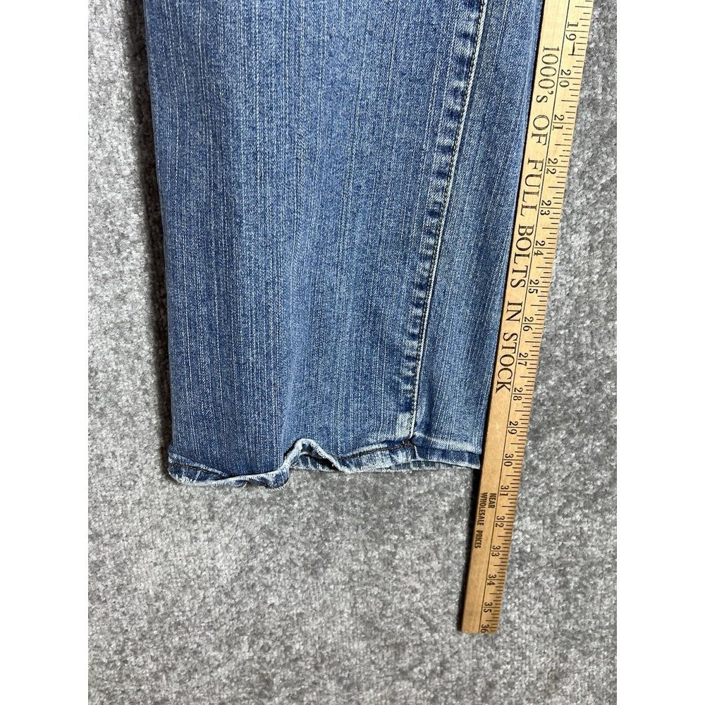Vintage a.n.a. Jeans Womens Size 24W Blue Stretch Denim Distressing Pockets - Picture 13 of 14